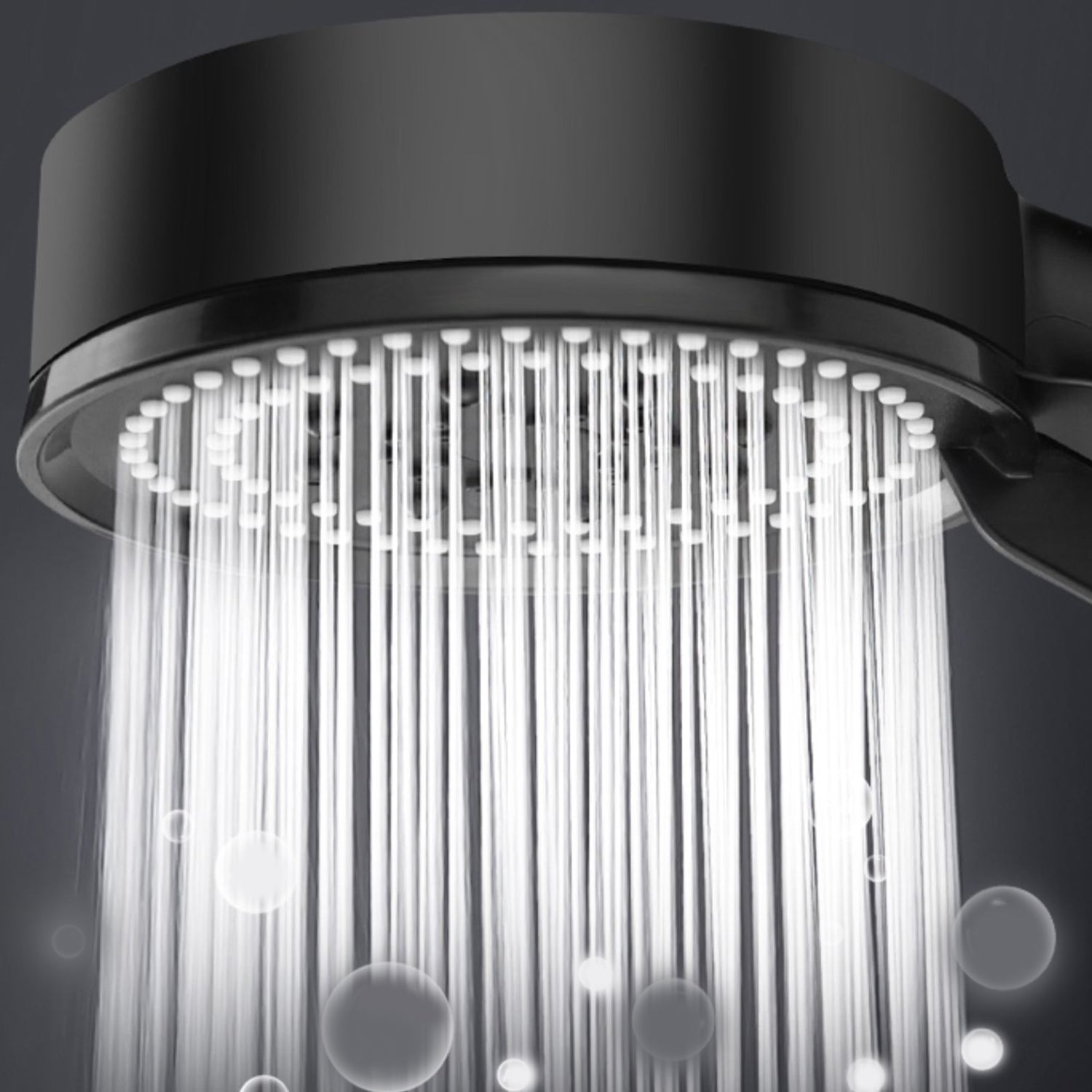 BowLift | Round Hand Shower Adjustable Spray Pattern Wall Mounted Shower Head