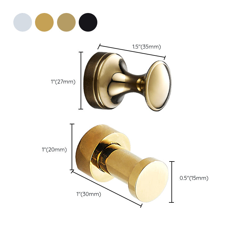 BowLift | 10-piece Bathroom Accessories Hardware Set Modern Bathroom Accessories Set, Bathrobe Hooks