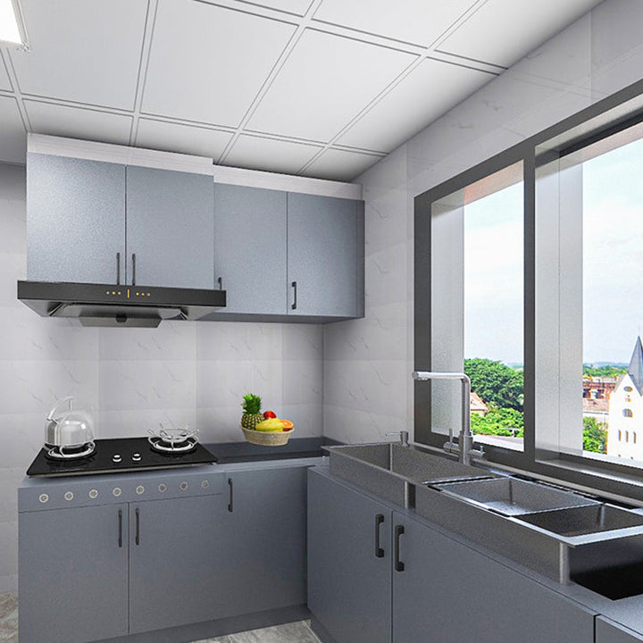 BowLift | Scratch-resistant tile PVC Singular Peel & Stick tile for kitchen backsplash