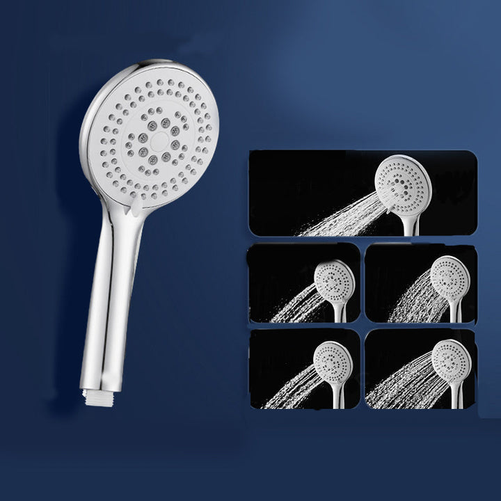 BowLift | Round Self-Cleaning Handheld Shower Adjustable Water Flow Wall Mounted Hand Shower