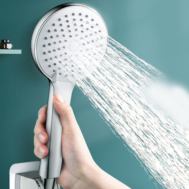 BowLift | Round Self-Cleaning Handheld Shower Adjustable Water Flow Wall Mounted Hand Shower