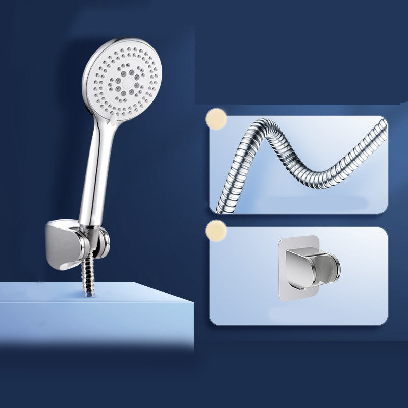 BowLift | Round Self-Cleaning Handheld Shower Adjustable Water Flow Wall Mounted Hand Shower