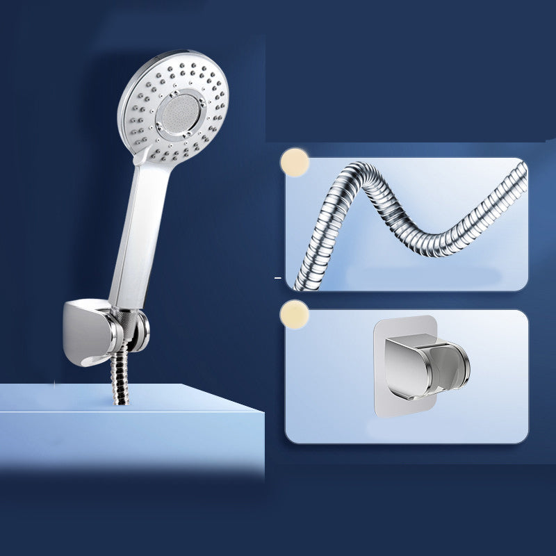 BowLift | Round Self-Cleaning Handheld Shower Adjustable Water Flow Wall Mounted Hand Shower