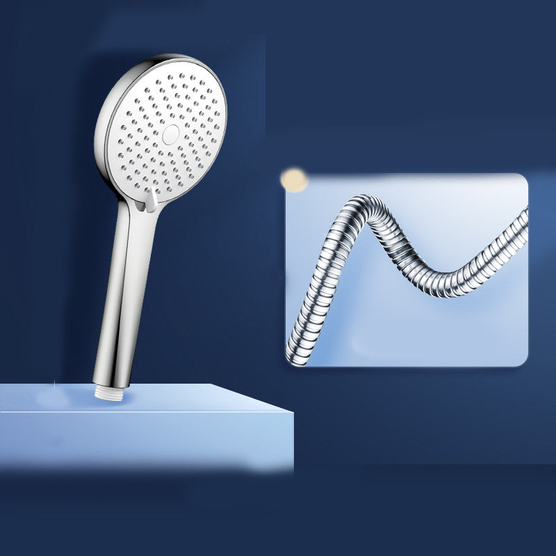 BowLift | Round Self-Cleaning Handheld Shower Adjustable Water Flow Wall Mounted Hand Shower