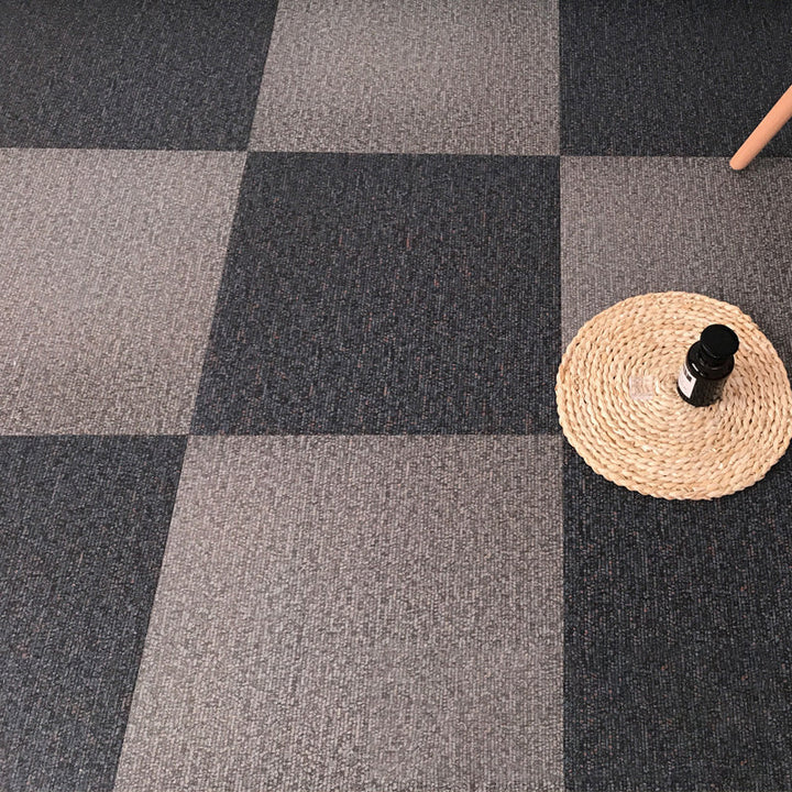 BowLift | Modern fabric look plastic floor water-repellent square edge floor tiles