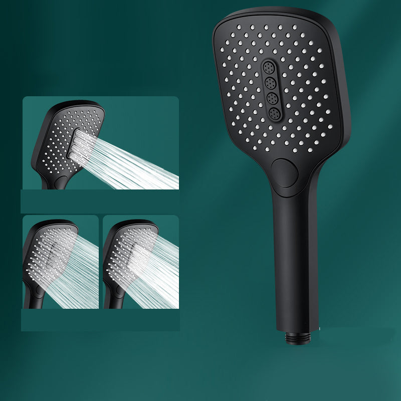 BowLift | Rectangular Self-Cleaning Hand Shower Adjustable Spray Pattern Wall-Mounted Hand Shower