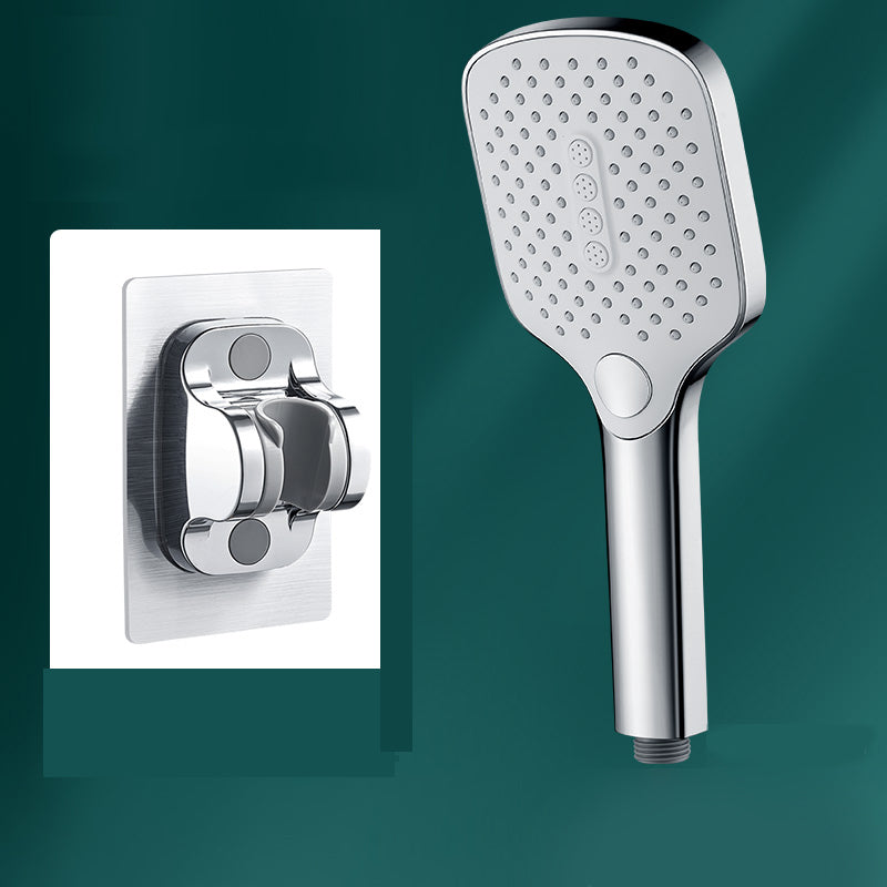 BowLift | Rectangular Self-Cleaning Hand Shower Adjustable Spray Pattern Wall-Mounted Hand Shower