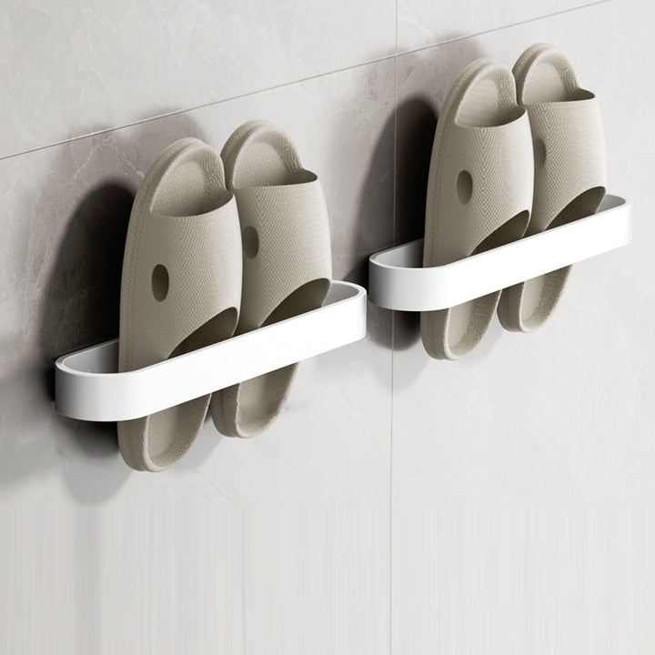 BowLift | Minimalist Bathroom Accessory Set Metal Slipper Rack/Towel Holder