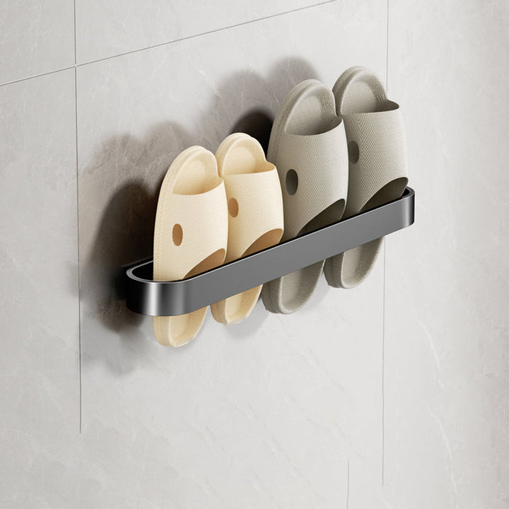 BowLift | Minimalist Bathroom Accessories Set Metal Slipper Rack/Towel Holder