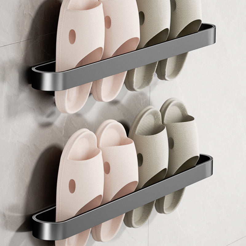 BowLift | Minimalist Bathroom Accessories Set Metal Slipper Rack/Towel Holder