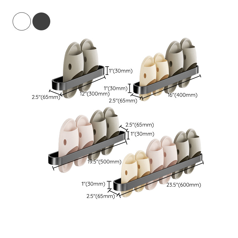 BowLift | Minimalist Bathroom Accessories Set Metal Slipper Rack/Towel Holder