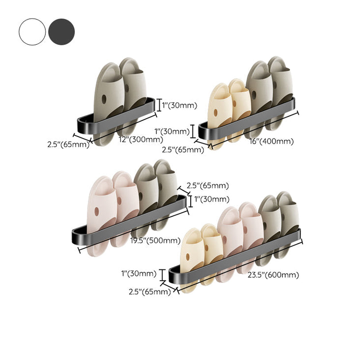 BowLift | Minimalist Bathroom Accessories Set Metal Slipper Rack/Towel Holder