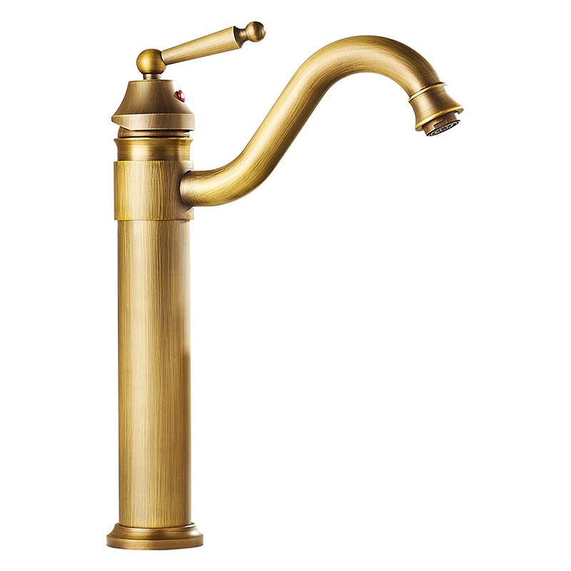 BowLift | Farmhouse Widely Distributed Bathroom Faucet Vintage Single Hole Sink Faucet