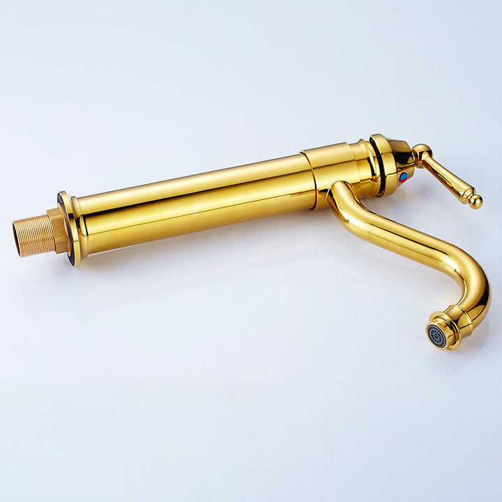 BowLift | Farmhouse Widely Distributed Bathroom Faucet Vintage Single Hole Sink Faucet