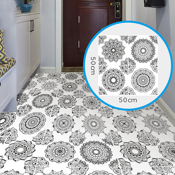 BowLift | Spanish Pattern Single Tile Mold Resistant Peel & Stick Tile for Backsplash