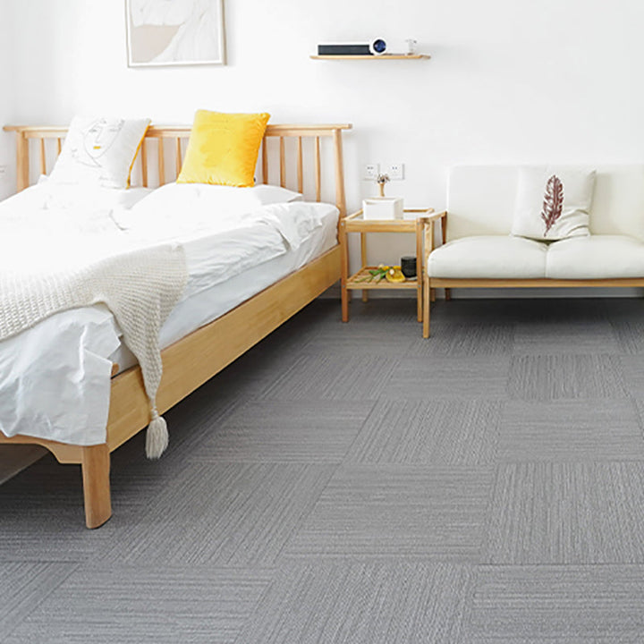 BowLift | Square Scratch Resistant Plastic Floor Waterproof Peel & Stick Floor Tiles
