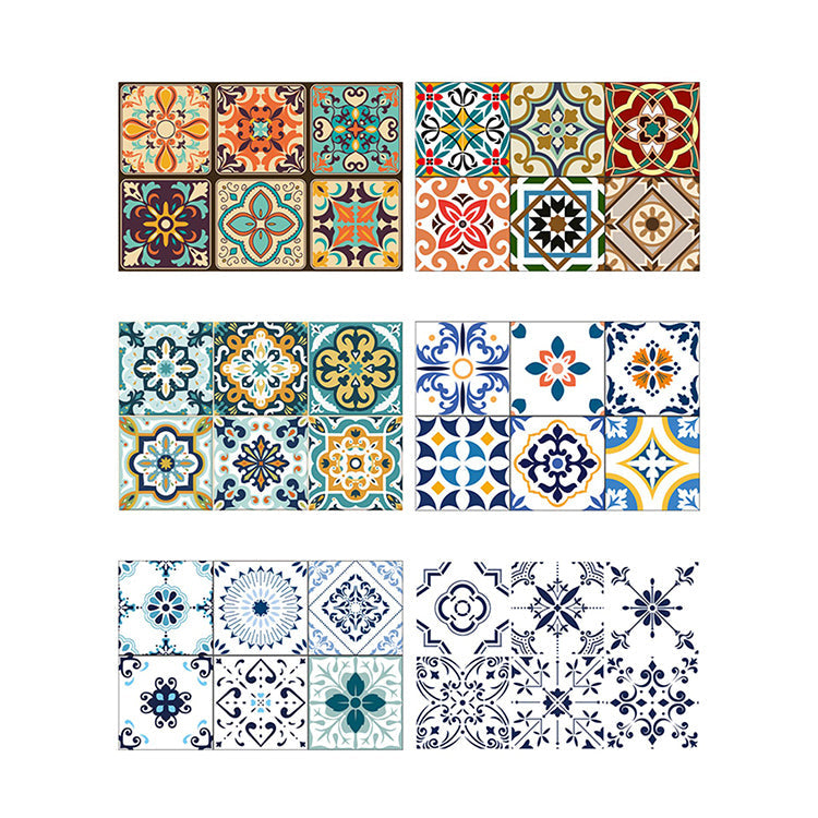 BowLift | Square Spanish Single Tile Mold Resistant Peel & Stick Tile