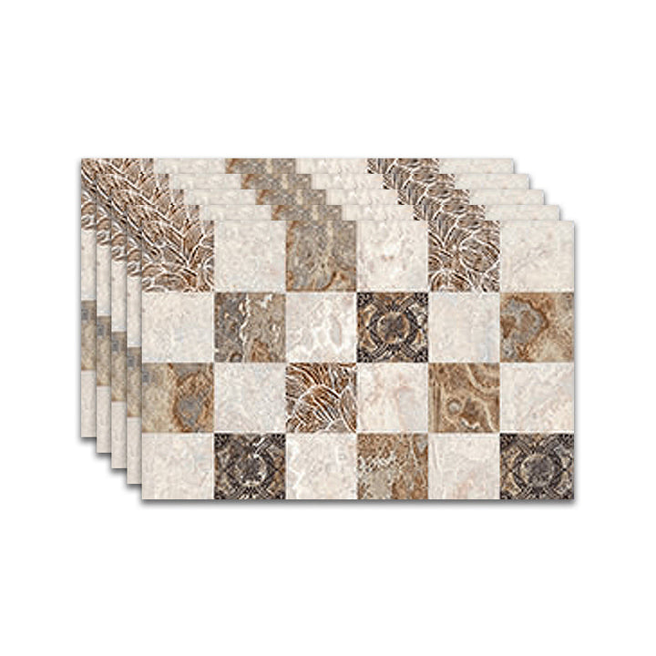 BowLift | Square Spanish Single Tile Mold Resistant Peel & Stick Tile