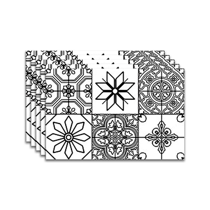 BowLift | Square Spanish Single Tile Mold Resistant Peel & Stick Tile