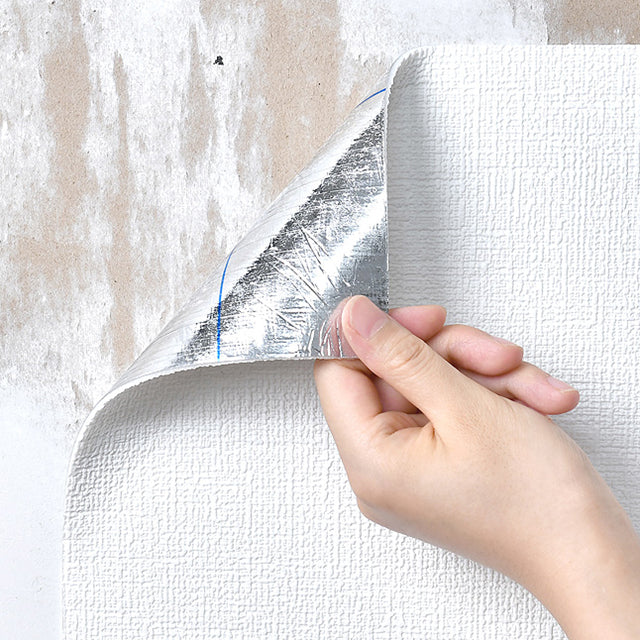 BowLift | Modern Pearl Wall Molding Flat Wall Access Panel Peel and Stick Foam Baseboard