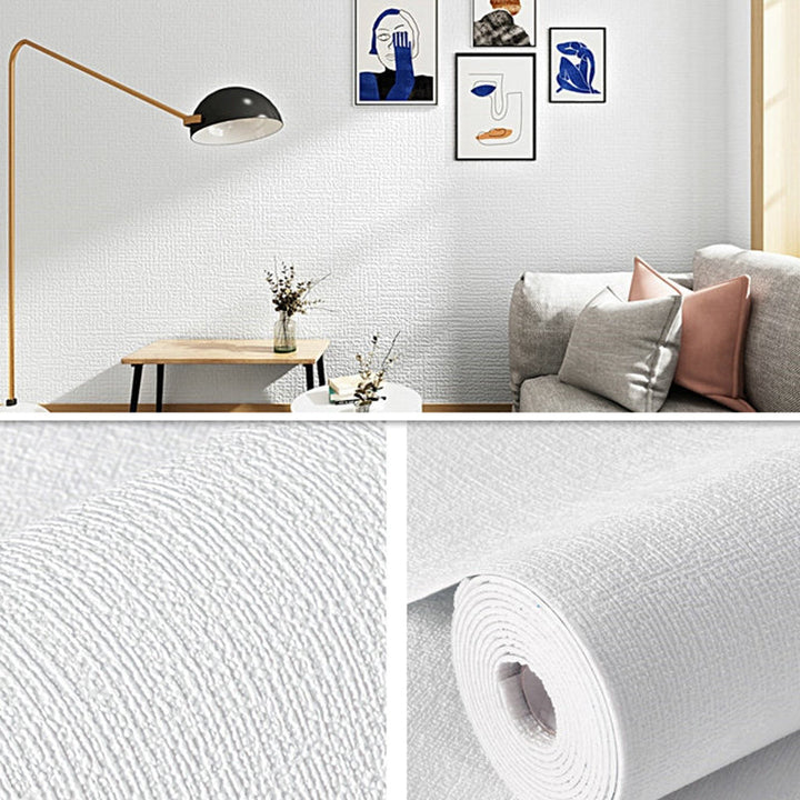 BowLift | Modern Pearl Wall Molding Flat Wall Access Panel Peel and Stick Foam Baseboard