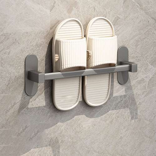 BowLift | Gray Bathroom Accessory Set Modern 1/2 - Piece Bathroom Shelf Rustproof