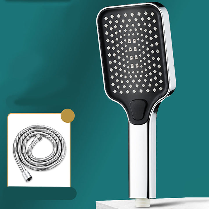BowLift | Contemporary Rectangular Hand Shower Adjustable Spray Pattern Showerhead