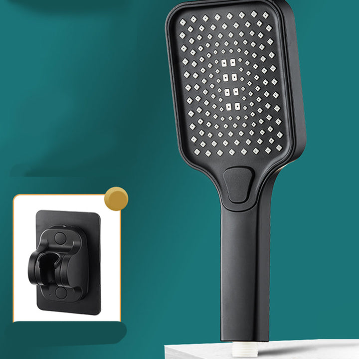 BowLift | Contemporary Rectangular Hand Shower Adjustable Spray Pattern Shower Head