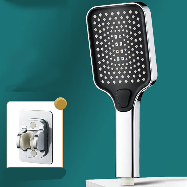 BowLift | Contemporary Rectangular Hand Shower Adjustable Spray Pattern Showerhead