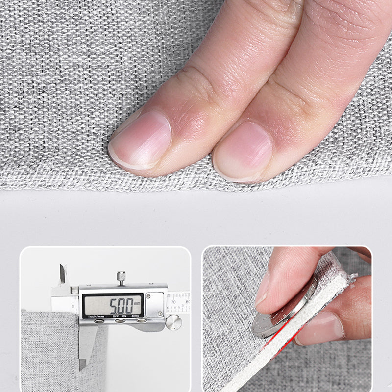 BowLift | Modern Linen Wall Cladding Panels Textured Wall Interior Anti-Collision Board