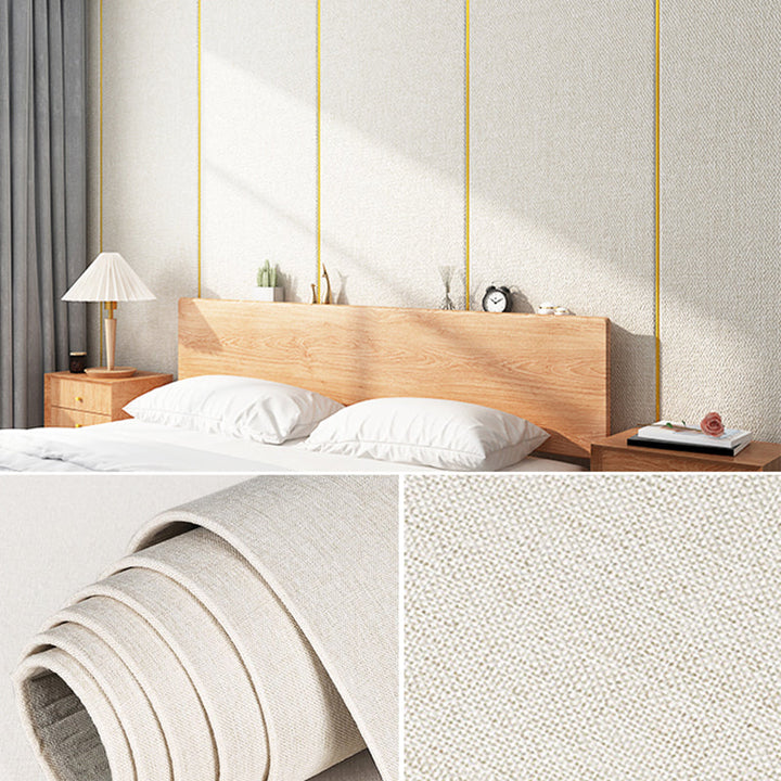 BowLift | Modern Linen Wall Cladding Panels Textured Wall Interior Anti-Collision Board