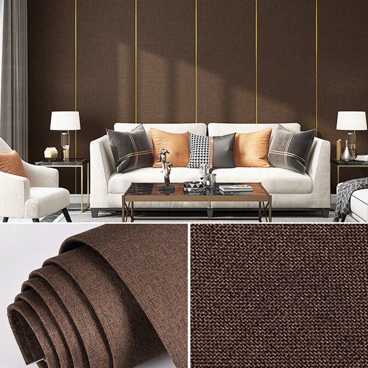 BowLift | Modern Linen Wall Cladding Panels Textured Wall Interior Anti-Collision Board