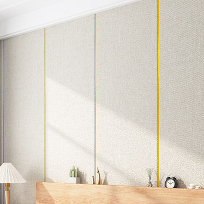 BowLift | Modern Linen Wall Cladding Panels Textured Wall Interior Anti-Collision Board