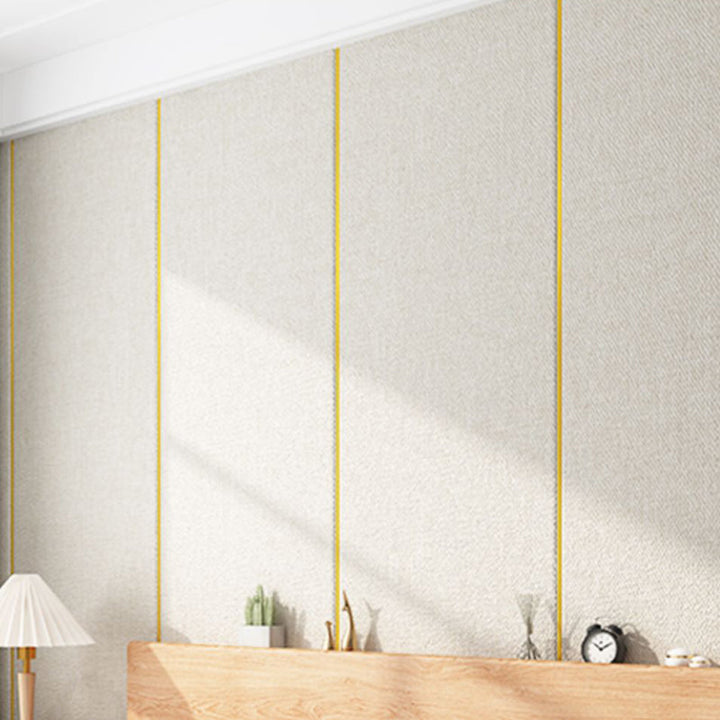 BowLift | Modern Linen Wall Cladding Panels Textured Wall Interior Anti-Collision Board