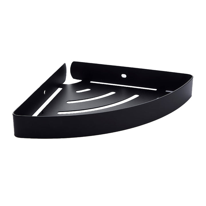 BowLift | Silver/black Bathroom accessory set Modern 1/2/3 - Piece Bathroom shelf