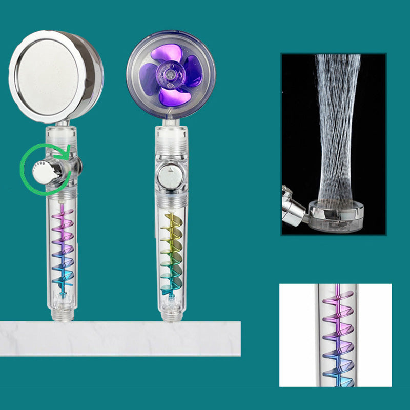 BowLift | Modern Round Handheld Showerhead Rain Spray Head made of Plastic