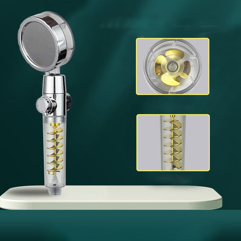 BowLift | Modern Round Handheld Showerhead Rain Spray Head made of Plastic