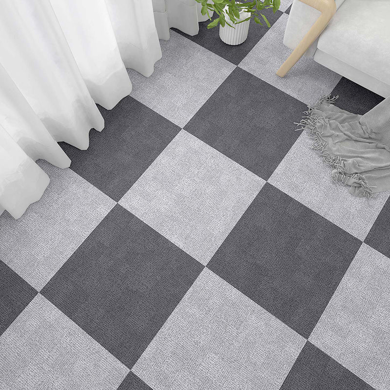 BowLift | Rectangular Plastic Floor Waterproof Fabric Look Floor Tiles