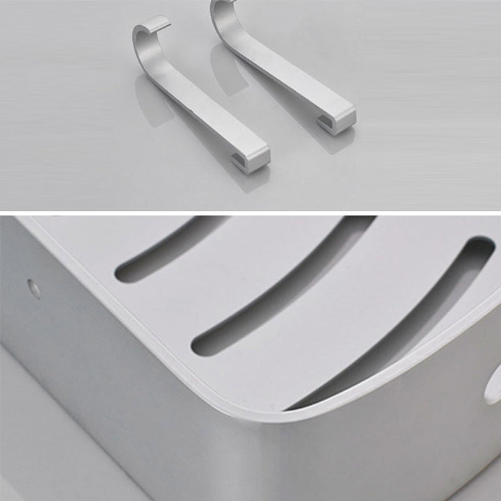 BowLift | Silver Bathroom Accessory Set Modern Anti-Rust 1/2/3 -piece Bath Shelf