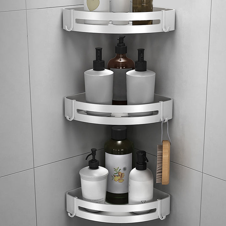 BowLift | Silver Bathroom Set Modern Rust Protection Bathroom Accessories Single or as a Set