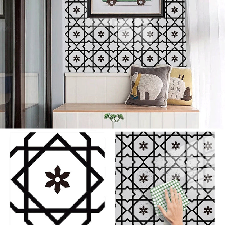 BowLift | Quadrat Peel and Stick Back Wall Tile PVC Peel and Stick Tile for the Kitchen