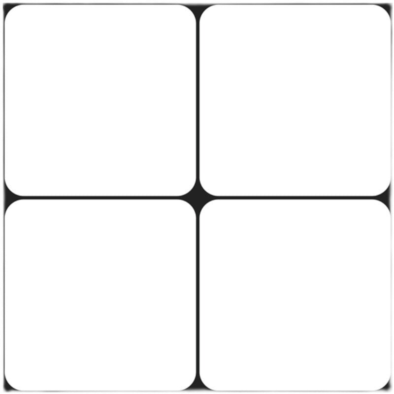 BowLift | Quadrat Peel and Stick Back Wall Tile PVC Peel and Stick Tile for the Kitchen