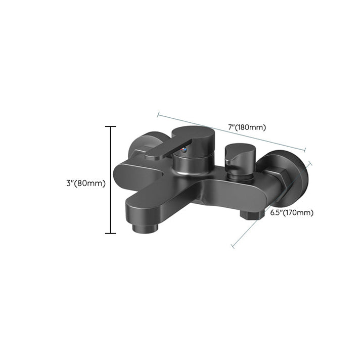 BowLift | Contemporary Bath Filler Trim Wall Mounted Fixed Bath Fitting