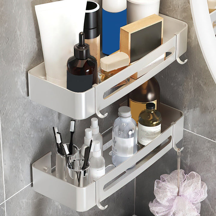 BowLift | Black/Silver Bath Set Modern 1/2/3-Piece Anti-Rust Bath Rack