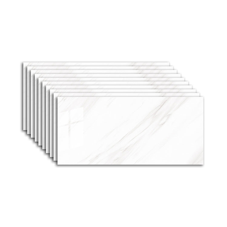 BowLift | Modern Peel & Stick Field Tile PVC Rectangular Wallpaper for Kitchen Backsplash