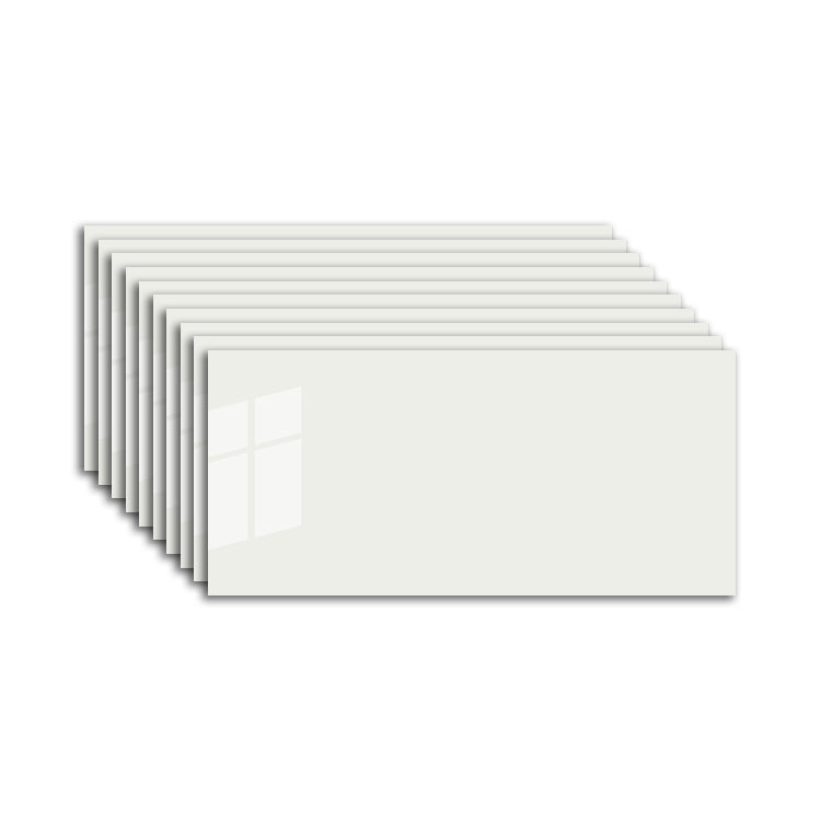 BowLift | Modern Peel & Stick Field Tile PVC Rectangular Wallpaper for Kitchen Backsplash