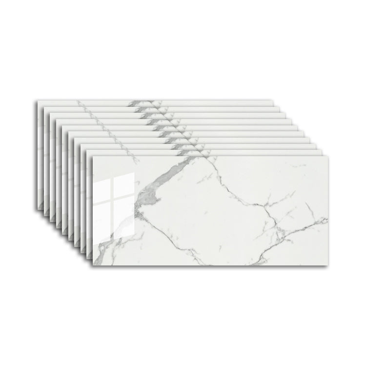 BowLift | Modern Peel & Stick Field Tile PVC Rectangular Wallpaper for Kitchen Backsplash