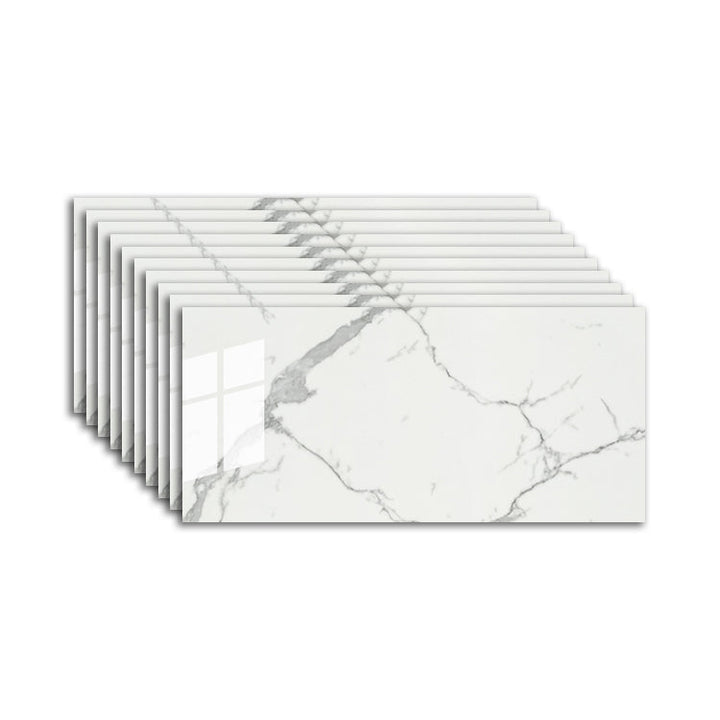 BowLift | Modern Peel & Stick Field Tile PVC Rectangular Wallpaper for Kitchen Backsplash