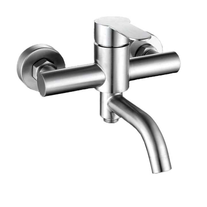 BowLift | Modern Bathtub Faucet 304 Stainless Steel Swivel Spout Wall-Mounted Bathtub Faucet Cover