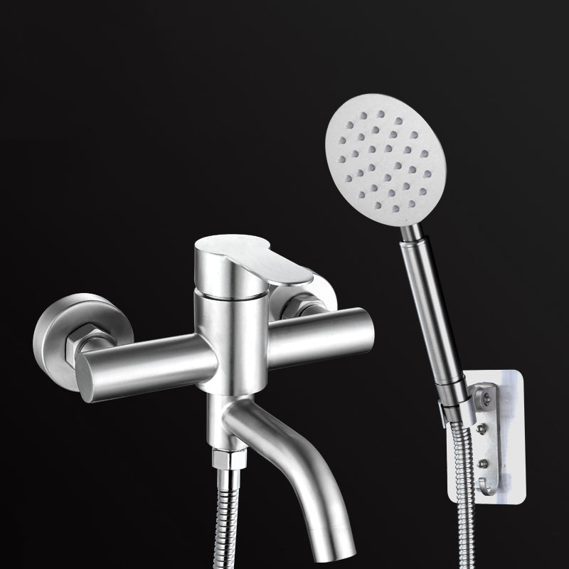 BowLift | Modern Bathtub Faucet 304 Stainless Steel Swivel Spout Wall-Mounted Bathtub Faucet Cover